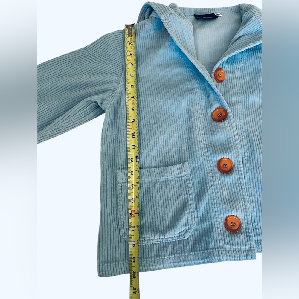 Big Bud Press Corduroy Sailor Jacket Baby Blue XS - Picture 7 of 9